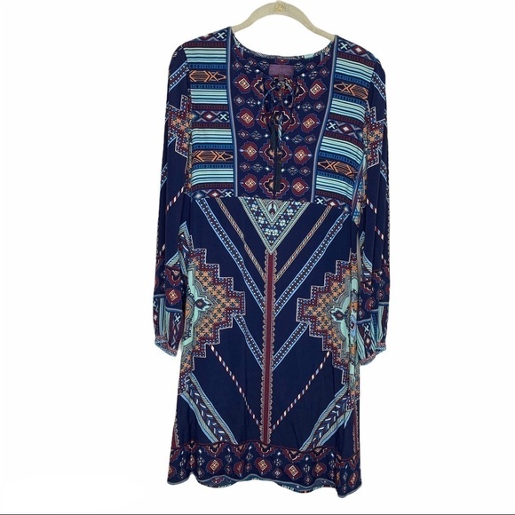 Hale Bob Amity patterned dress - Picture 2 of 9